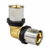 MARROY koleno lisovacie pressTEXX mosadz 90°- 26 x 3