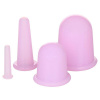Merco Cups 4Pack masážne silikónové banky fialová - 1 sada
