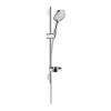 Hansgrohe Raindance Select S, sprchová súprava 120 3jet so sprchovou tyčou 90 cm a miskou, chrómová, HAN-26631000