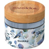 Quokka Sklenená dóza na potraviny Deli Blue Nature, 820 ml