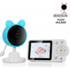 EVOLVEO Baby Monitor N3, dětská video-chůvička, modrá CAM-3B