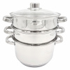 Naparovací hrniec - Parný hrniec 3x5l / St. 24 cm. (Naparovací hrniec - Parný hrniec 3x5l / St. 24 cm.)