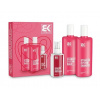 BK Brazil Keratin Dtangler Cystine Love šampón 300 ml + kondicionér 300 ml + olej / sérum 100 ml darčeková sada