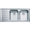 Franke Neptun Drez NEX 621/7 z nehrdzavejúcej ocele, 116x51 cm 101.0120.274