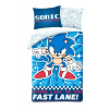 HALANTEX Obliečky Sonic Fast Lane Bavlna, 140/200, 70/90 cm