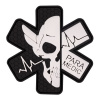 PVC nášivka Paramedic, Brand Element, černá