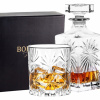 Krištáľová súprava na whisky Bohemia Fiore 1+6 ks