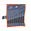 Extol premium Klíče očkové, sada 8ks, 6-22mm, CrV