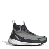 adidas Terrex Free Hiker 2.0 Gore-Tex Hiking Shoes Womens Silver Green 5.5 (38.7)