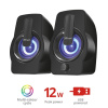 repro TRUST Gemi RGB 2.0 Speaker Set - black 22948