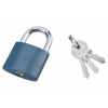 Extol Craft 93145 Zámok visací liatinový modrý, 3 kľúče, 45mm