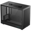 DEEPCOOL skříň CH160 Plus / micro-ATX / USB 3.0 / USB-C / prosklená bočnice / držadlo / černá R-CH160-BKNGM0-G