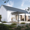 Gutroof ELEGANCE WALL hliníková pergola 3 x 3 m, antracit/svetlosivá