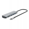 MANHATTAN Dokovací stanice USB-C 9v1, HDMI, USB-C 3.0, USB-C PD 100W, 3xUSB-A 3.0, SD/microSD, RJ45 (190459)
