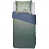 Posteľná bielizeň pre jedno lôžko DODO PAVONE 140 x 200 cm, zelená, bavlnený satén, Moooi