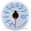 Merač teploty vody 0-140 °C - elektrický (52 mm) Super White&Blue