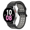 SES Športový silikónový remienok pre chytré hodinky Samsung Galaxy Watch 6 Classic 43 mm - šedý 14722