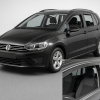 Deflektory VW GOLF SPORTSVAN od 2014 + zadné deflektory