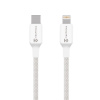Tactical Stitch Thread Cable USB-C/Lightning 1m White