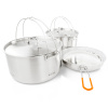 GSI Outdoors Glacier Stainless Troop Cookset