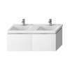 JIKA CUBITO PURE 128 x 46,7 x 48cm skrinka pod dvojumývadlo závesná, biela, H40J4274015001