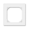 Rámeček jednonásobný s otvorem 55x55, 3901H-A05510 01, ABB, Levit®, bílá / ledová bílá (ABB, Levit®, bílá / ledová bílá)