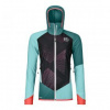 Ortovox COL BECCHEI JACKET W ice waterfall XL; Modrá bunda