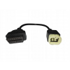 CF kábel diagnostický adaptér obd 2 16 pin na 6 pin pre KTM motocykle typ 1