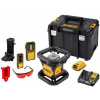 DeWALT DCE079D1R Rotačný laser červený lúč XR (18V/1x2,0Ah) Tstak box