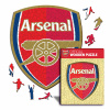 FC Arsenal drevené puzzle Crest 500 pcs