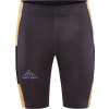Pánské běžecké kraťasy CRAFT Pro Trail Short Tights šedé Velikost: S
