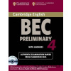 Cambridge BEC 4 Preliminary Self-study Pack (Student´s Book with answers and Audio CD) - Cambridge University Press