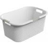 Rotho Koš na čisté prádlo COUNTRY 40 L - bílý