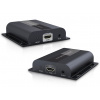 PremiumCord HDMI extender na 120m přes LAN, over IP, HDBitT, V4.0