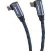 PremiumCord ku31cj1 USB-C 2x zahnutý 1m