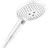 HANSGROHE Raindance Select S ručná sprcha 3jet EcoSmart, priemer 125 mm, matná biela, 26531700