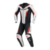 Jednodílná kombinéza GP FORCE V2, ALPINESTARS (bílá/černá/červená fluo, vel. 50)