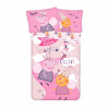 Jerry Fabrics - disney Detské posteľné obliečky Peppa Pig