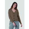 SVETER LA MARTINA WOMAN TRICOT ALPACA BLEND TAWNY BROWN