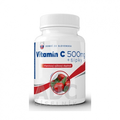 Dobré z SK Vitamín C 500 mg + šípky 100 ks