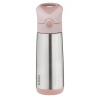 b.box Termoska na pitie so slamkou 500 ml - blush crush