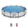 Bazén Bestway® Steel Pro MAX, 56416, kartušová filtrácia, 366x76 cm