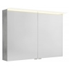 Sapho - LINEX galérka s LED osvetlením, 100x70x15cm, dub strieborný