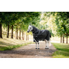 Deka výběhová Rambo Plus, s krkem, 100 g, black/thunderstorm grey & silver Délka zad: 115 cm