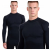 Termoprádlo 4F čierne L/XL dlhý rukáv polyamid