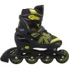 Roces - Jokey 3.0 Black/Lime - kolečkové roztahovací brusle Velikost (brusle): 38-41