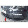 Rieger lipa pod přední nárazník pro Škoda Octavia RS 5E combi, sedan po faceliftu, 02/17-, plast ABS lakovaný do černé lesklé barvy SLEVA 3%