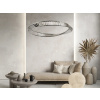 NEDES LED krištáľový luster + diaľkový ovládač 50W - J6350/CH