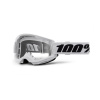 100% STRATA 2 New biele (číre plexi)
