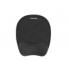 Natec Mousepad Ergonomic CHIPMUNK memory foam filling, black NPF-0784